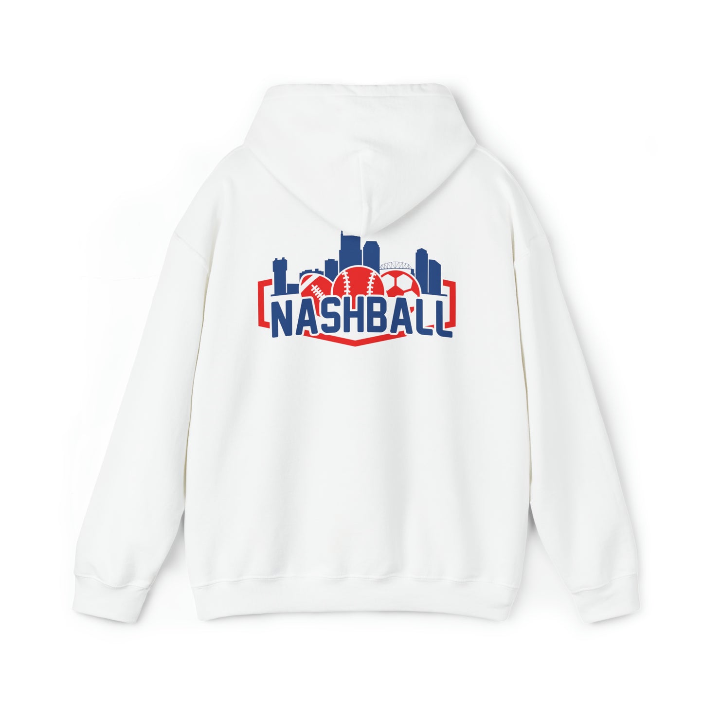 Unisex Heavy Blend™ Hooded Sweatshirt - Bars, Guitars & Baseball Stars