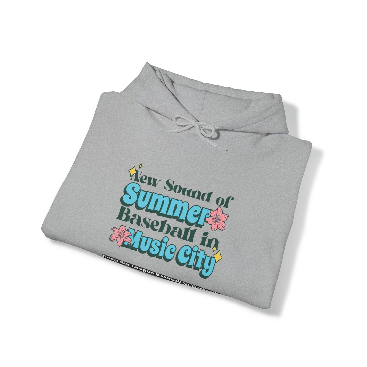 Unisex Heavy Blend™ Hooded Sweatshirt - New Sound of Summer floral