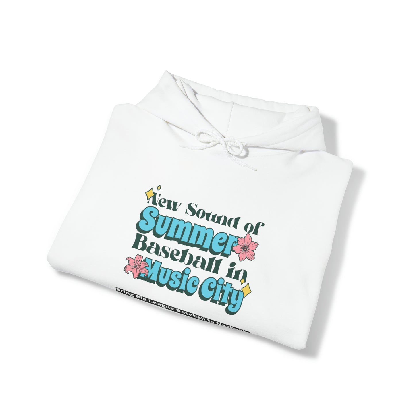 Unisex Heavy Blend™ Hooded Sweatshirt - New Sound of Summer floral