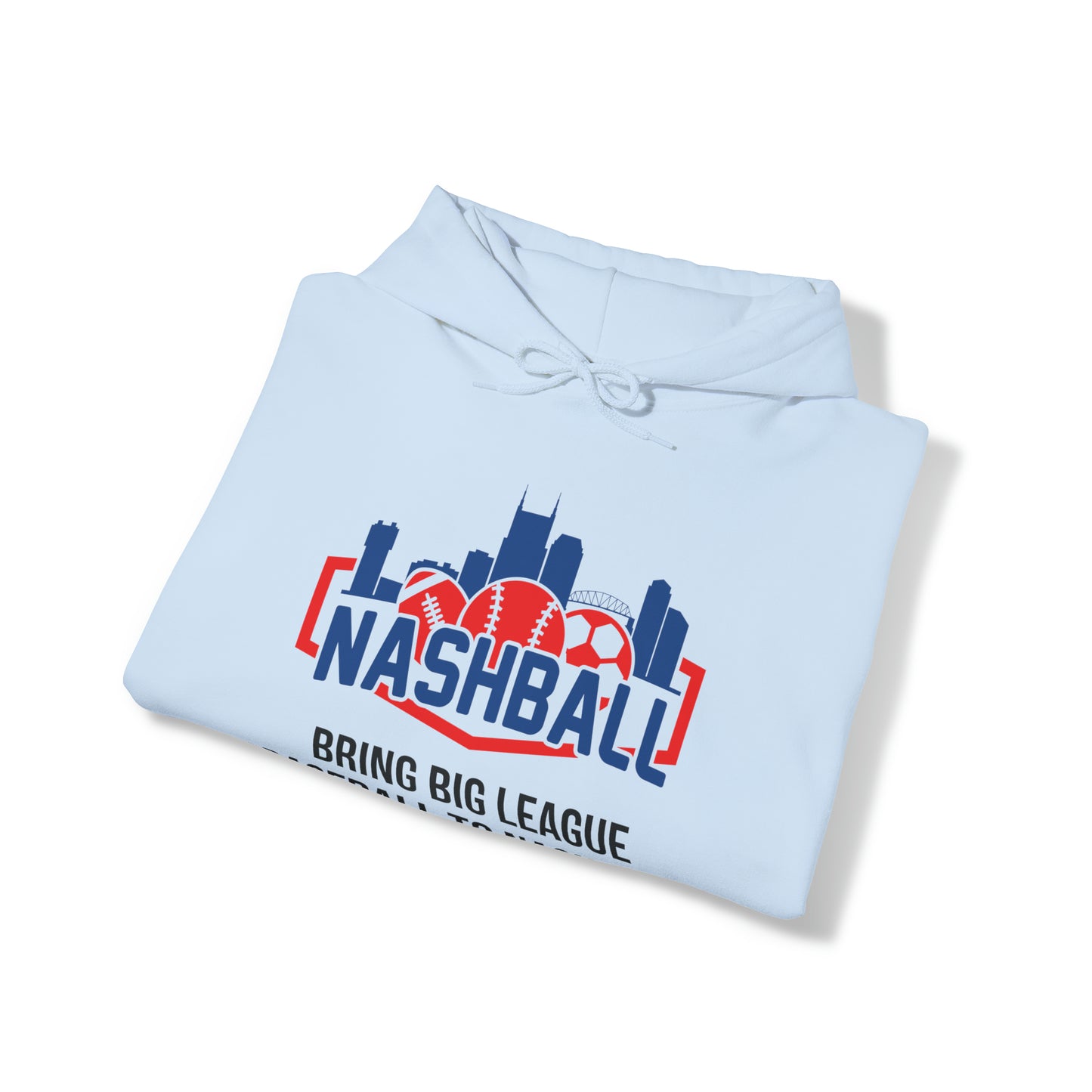 Unisex Heavy Blend™ Hooded Sweatshirt - Nashball Bring Baseball to Nashville