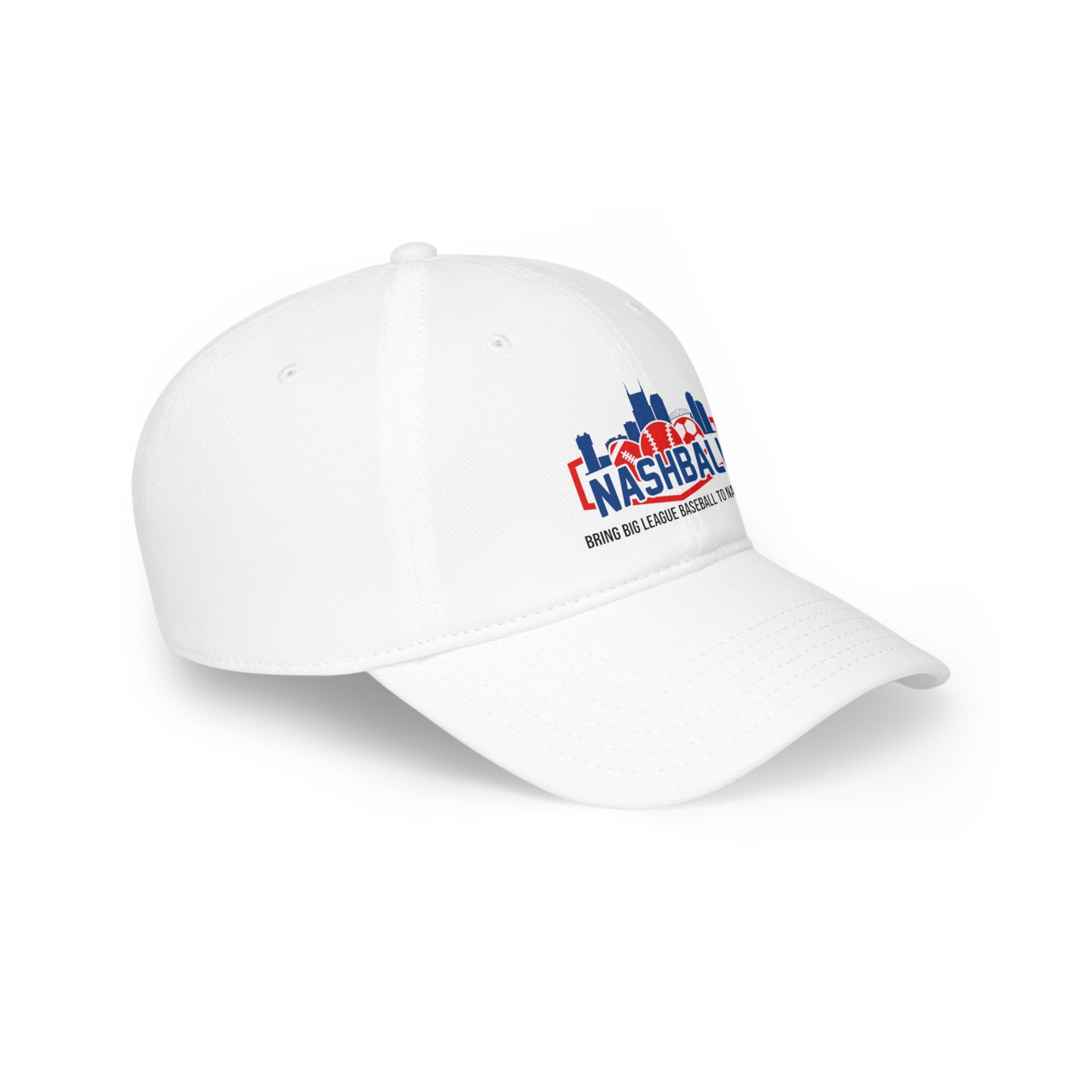 Low Profile Baseball Cap - Bring Baseball to Nashville