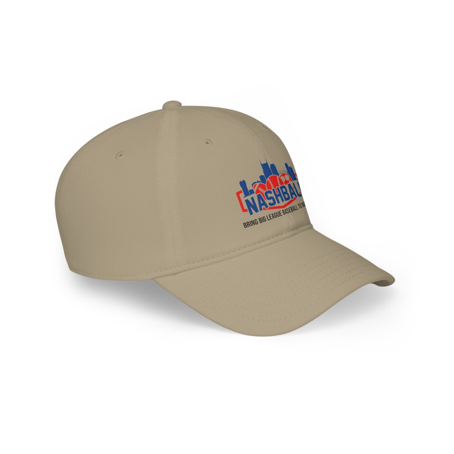 Low Profile Baseball Cap - Bring Baseball to Nashville