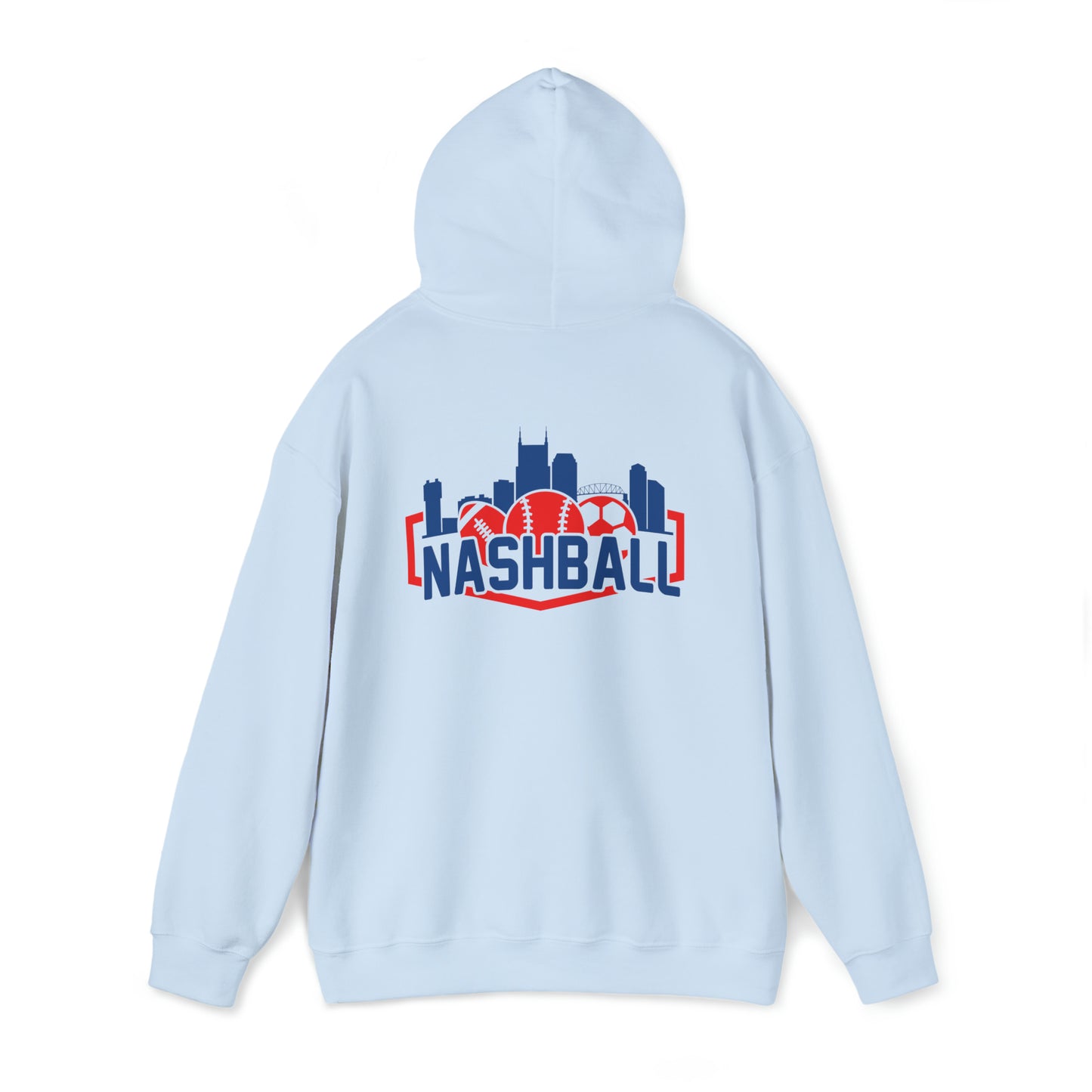 Unisex Heavy Blend™ Hooded Sweatshirt - Nashball Bring Baseball to Nashville