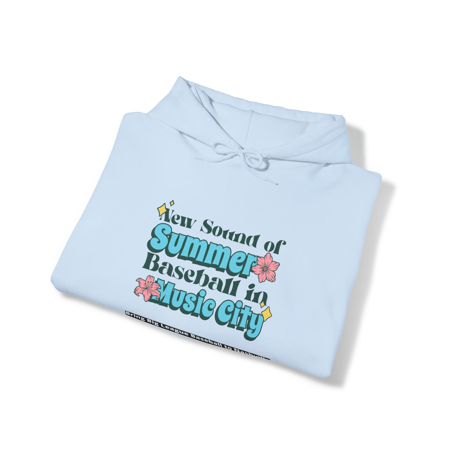 Unisex Heavy Blend™ Hooded Sweatshirt - New Sound of Summer floral