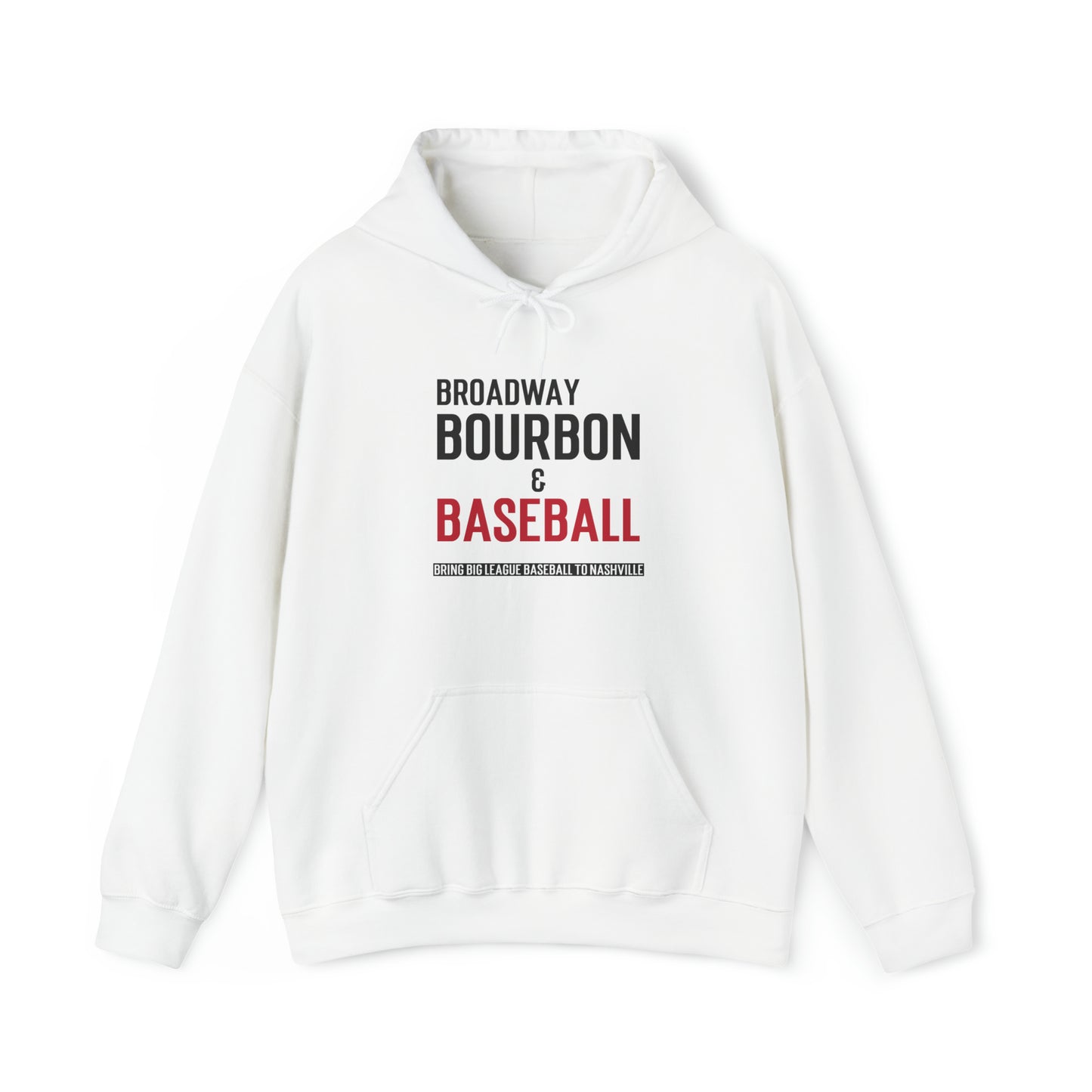 Unisex Heavy Blend™ Hooded Sweatshirt - Broadway, Bourbon & Baseball