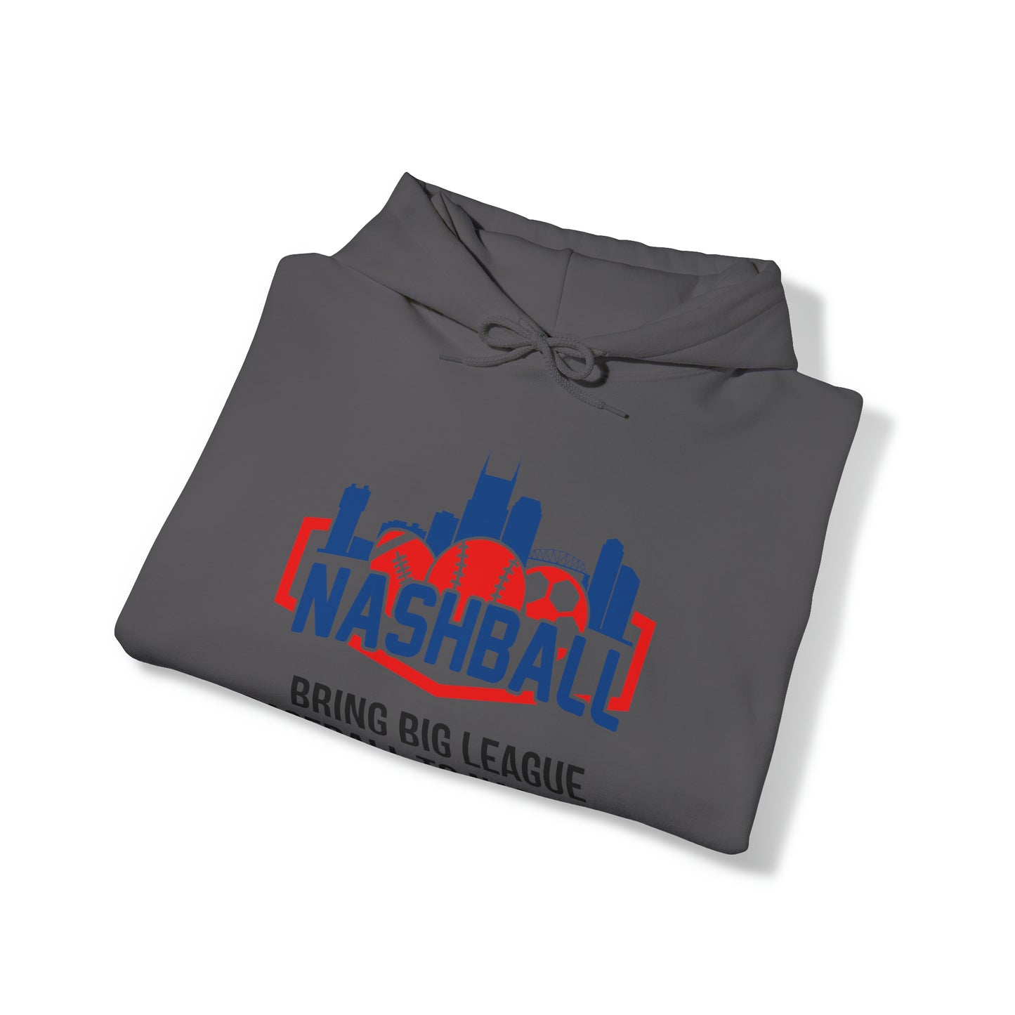 Unisex Heavy Blend™ Hooded Sweatshirt - Nashball Bring Baseball to Nashville