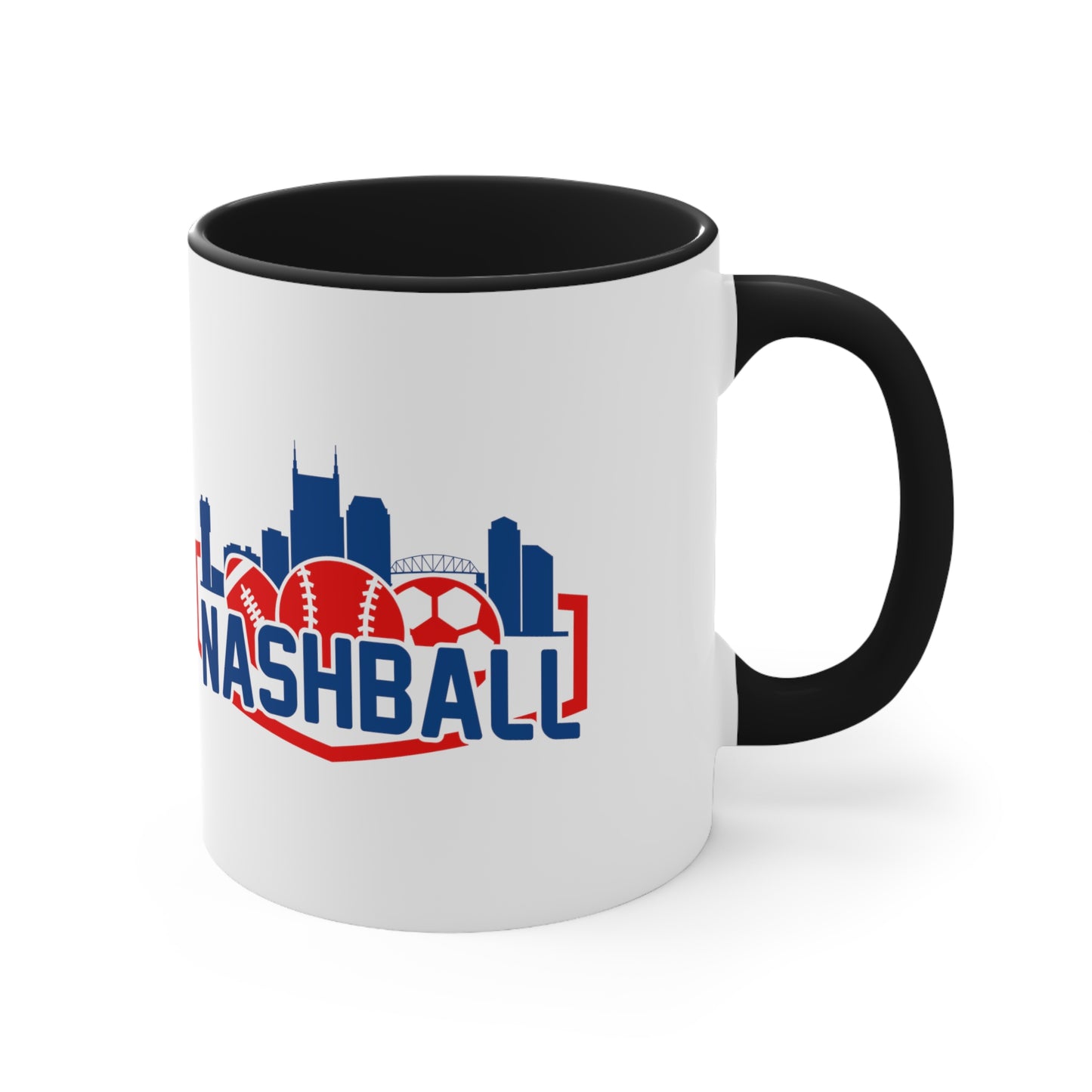 Accent Coffee Mug, 11oz - Broadway Bourbon & Baseball