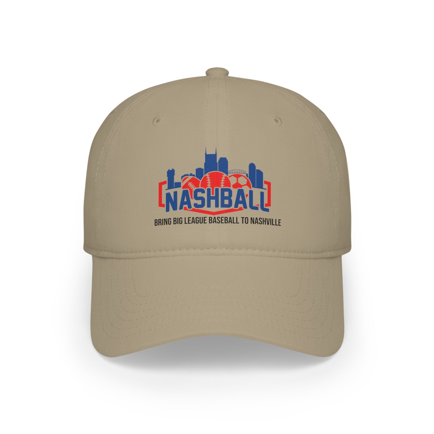 Low Profile Baseball Cap - Bring Baseball to Nashville