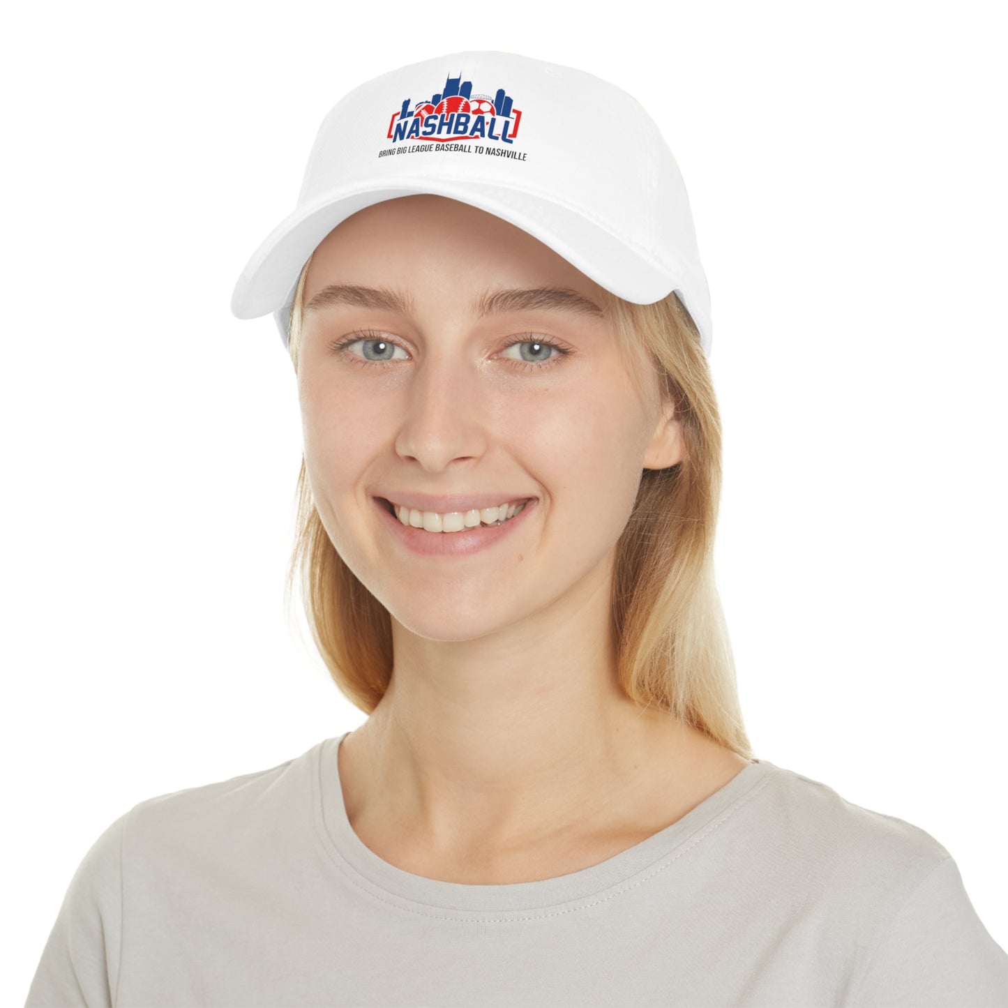 Low Profile Baseball Cap - Bring Baseball to Nashville