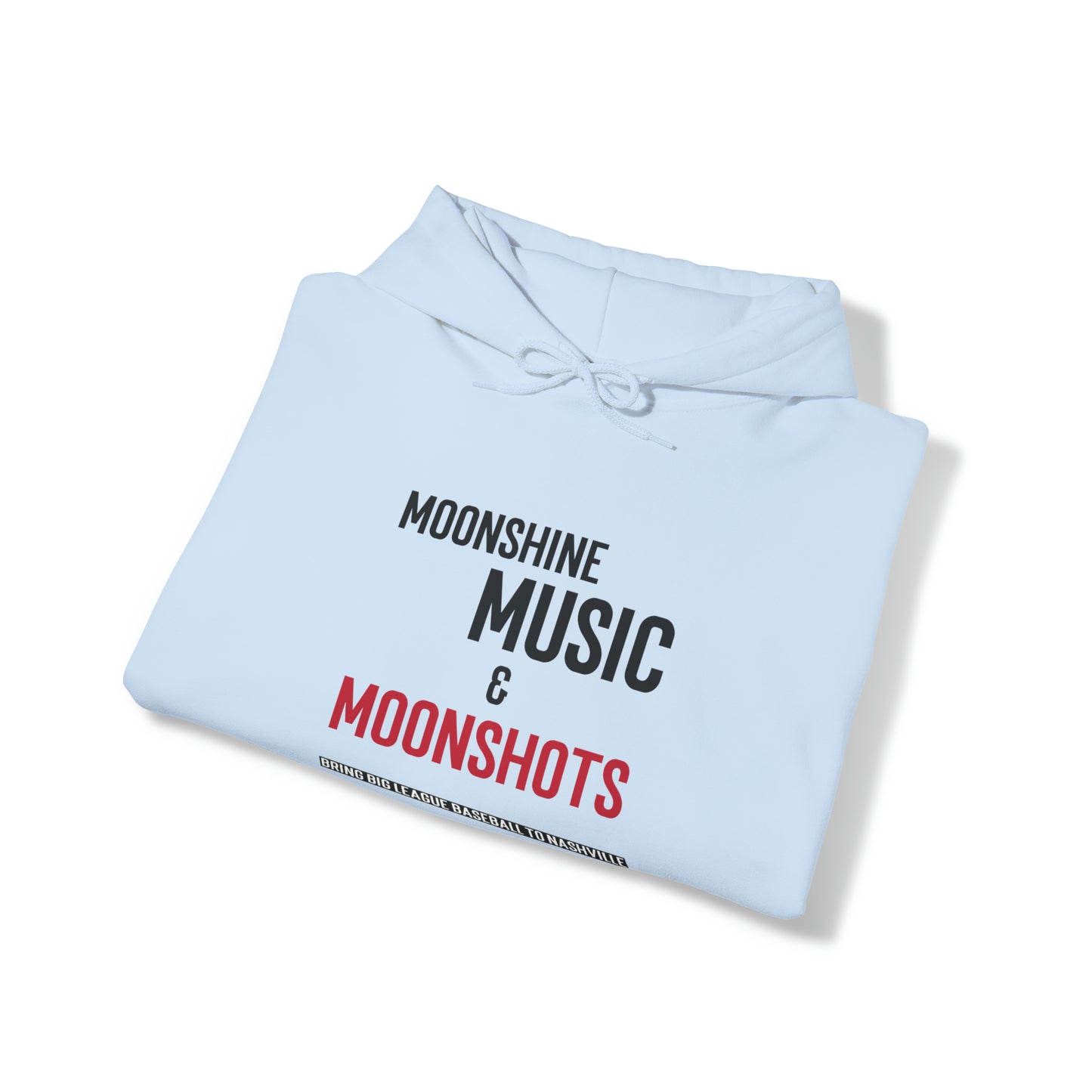 Unisex Heavy Blend™ Hooded Sweatshirt - Moonshine, Music & Moonshots