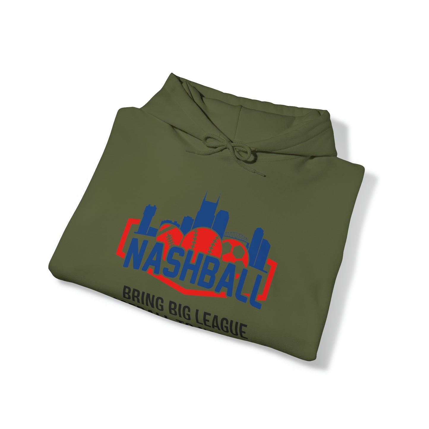 Unisex Heavy Blend™ Hooded Sweatshirt - Nashball Bring Baseball to Nashville