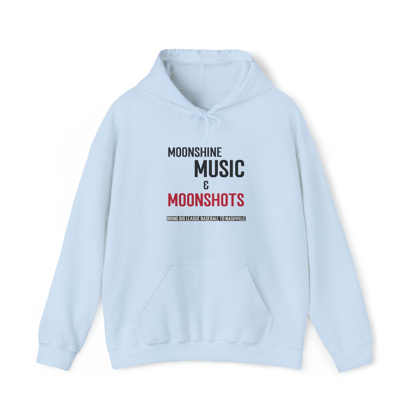 Unisex Heavy Blend™ Hooded Sweatshirt - Moonshine, Music & Moonshots