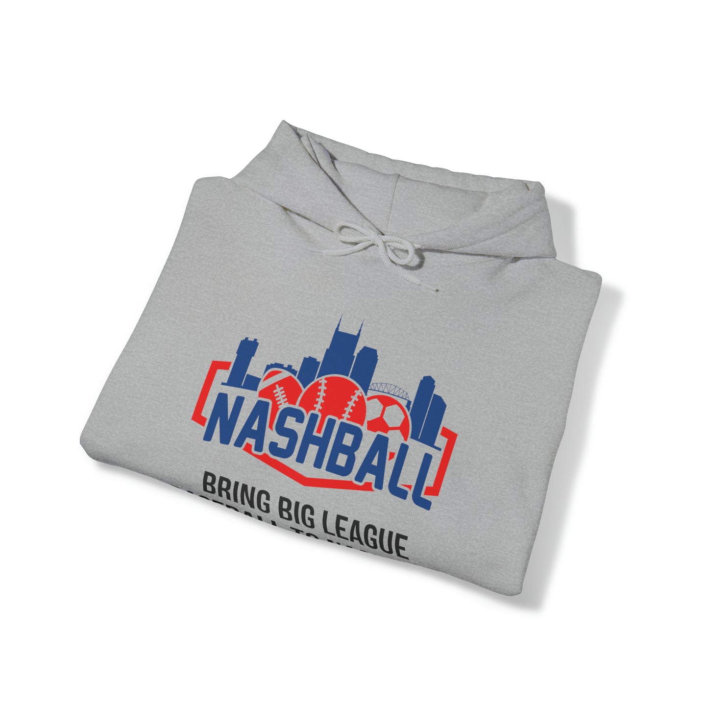 Unisex Heavy Blend™ Hooded Sweatshirt - Nashball Bring Baseball to Nashville