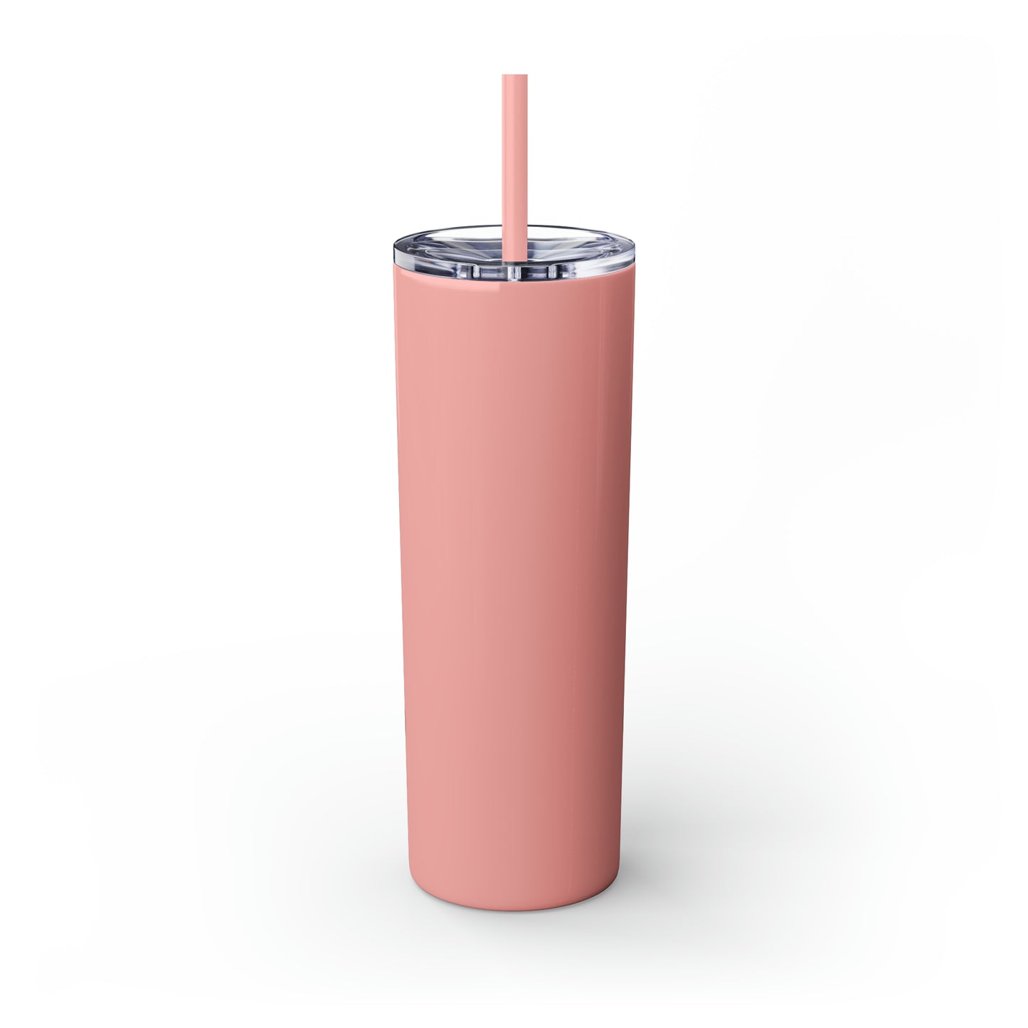 Skinny Tumbler with Straw, 20oz - Broadway Bourbon & Baseball