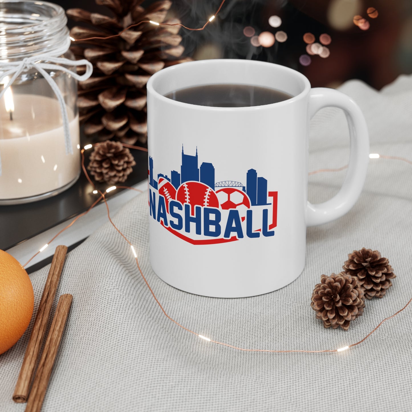 Ceramic Mug 11oz - Broadway Bourbon & Baseball