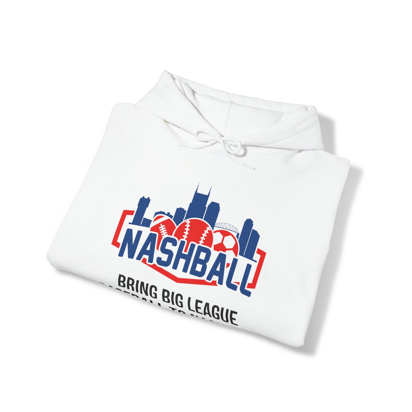 Unisex Heavy Blend™ Hooded Sweatshirt - Nashball Bring Baseball to Nashville