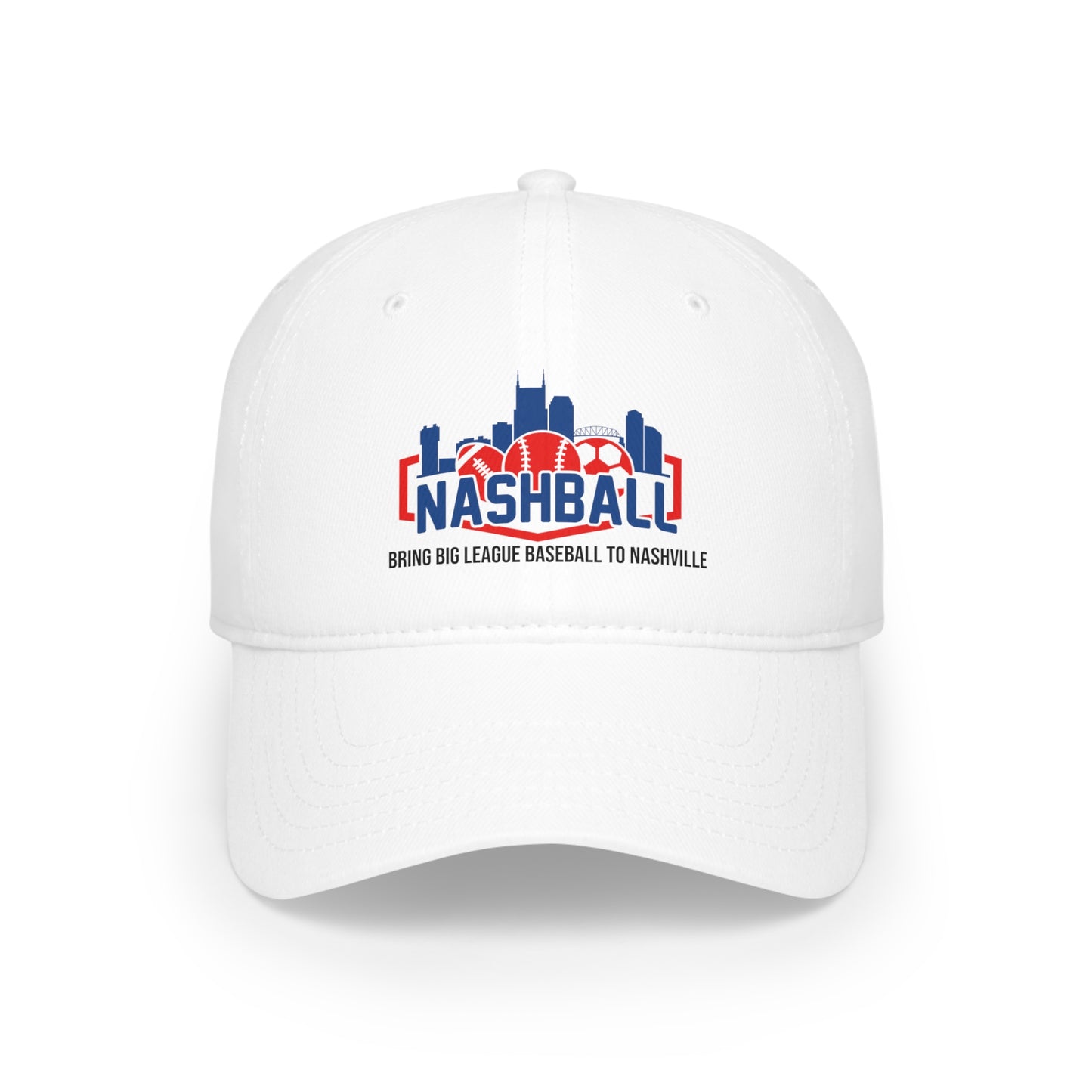 Low Profile Baseball Cap - Bring Baseball to Nashville