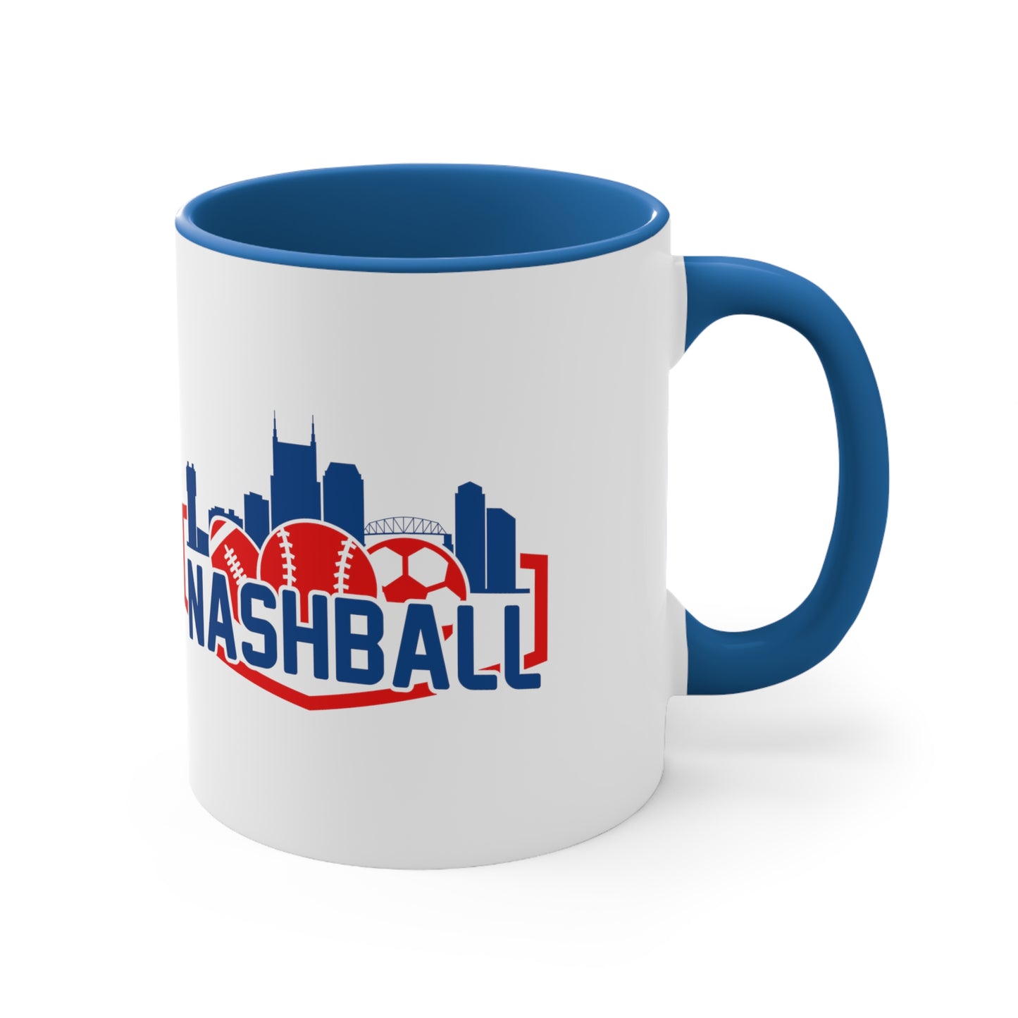 Accent Coffee Mug, 11oz - Broadway Bourbon & Baseball