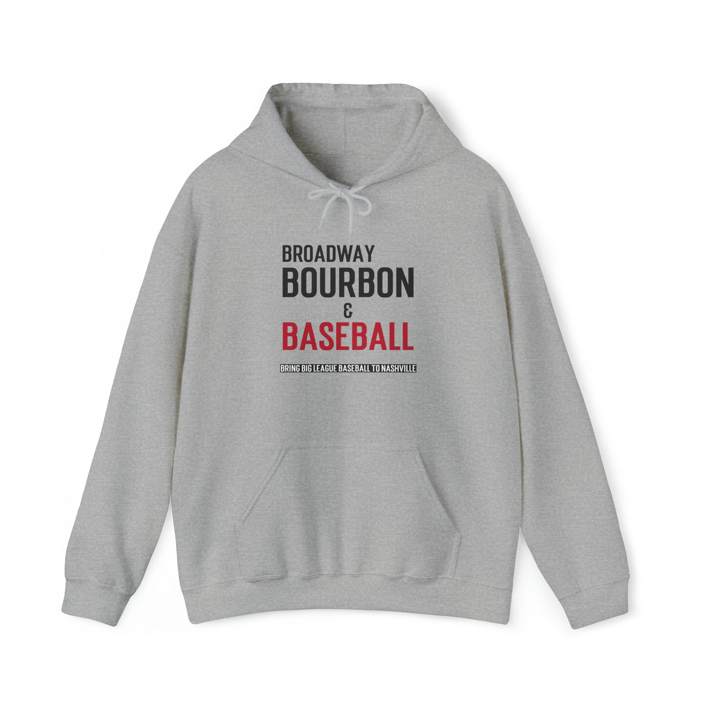 Unisex Heavy Blend™ Hooded Sweatshirt - Broadway, Bourbon & Baseball